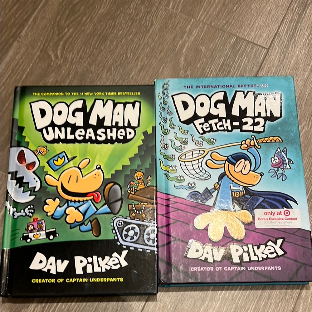 Dog man  books